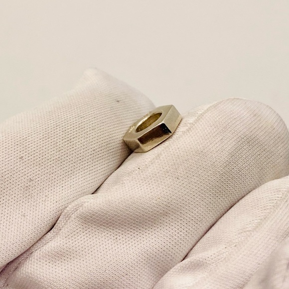 EUC Pandora 790154 Sterling Silver Hexagon Spacer - Picture 3 of 10